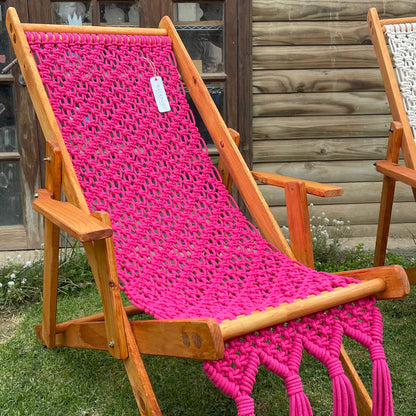 Reposera Fucsia Macanuda