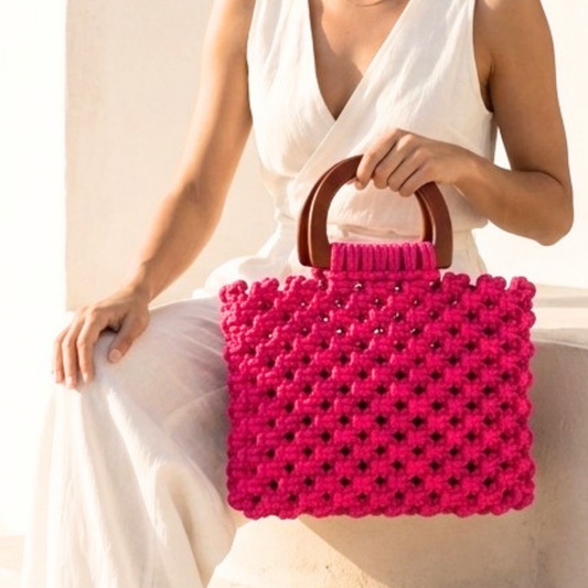 Kit Cartera Top en Macramé