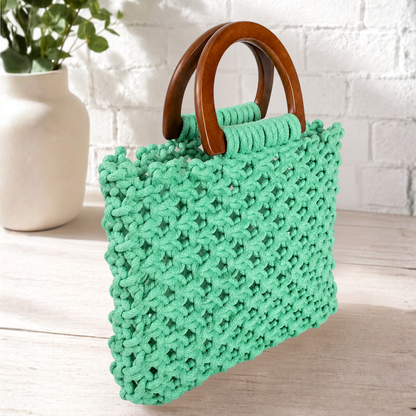 Kit Cartera Top en Macramé