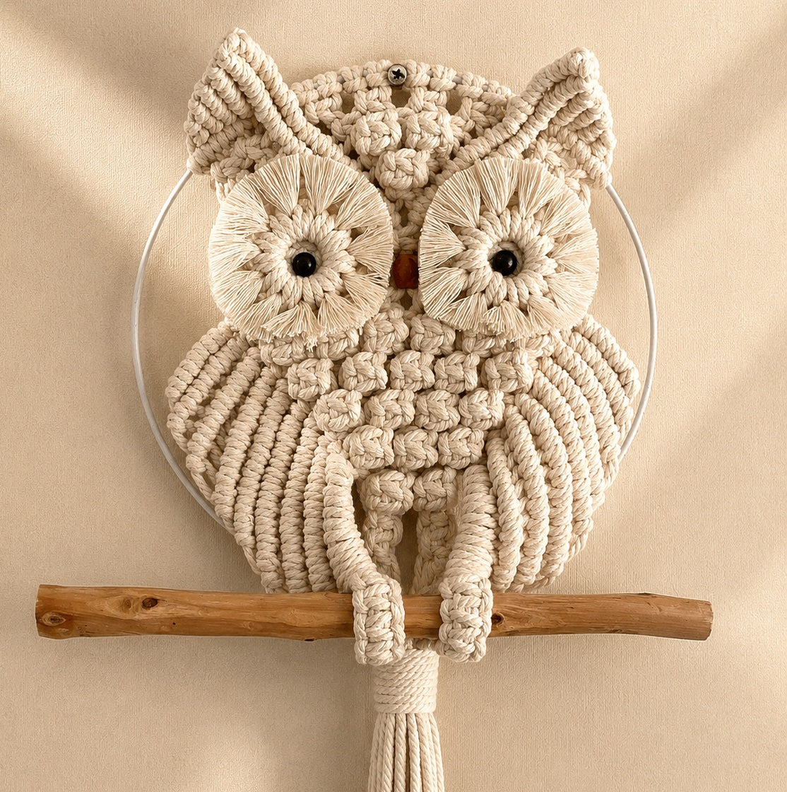 Curso Online Búho en Macramé