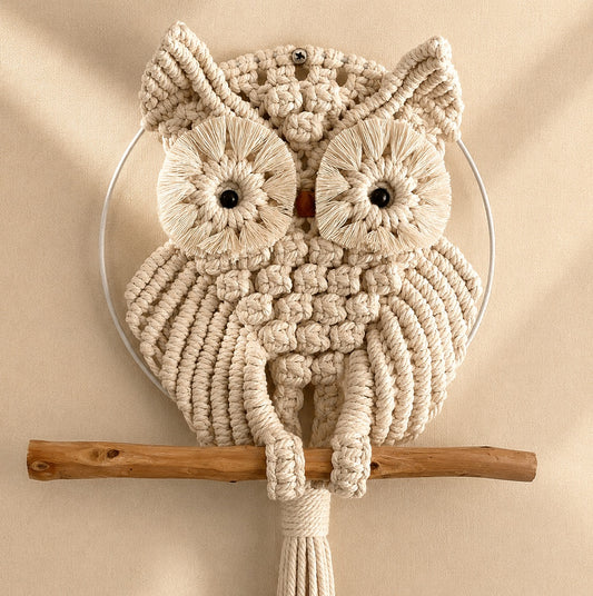 Curso Online Búho en Macramé