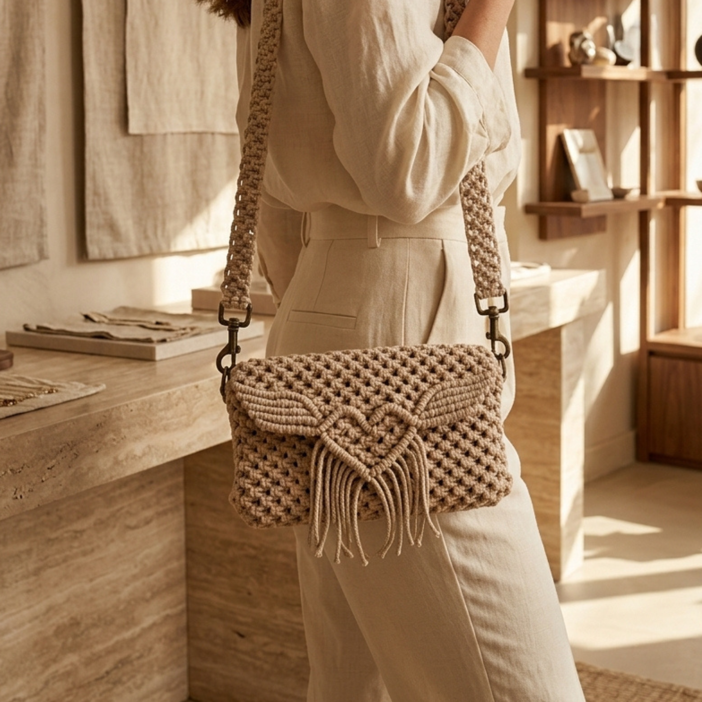 Arena · Cartera Corazón