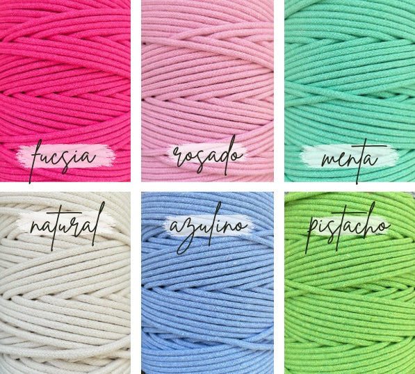 Mini Reposera de Macramé para Niños | 6 Colores