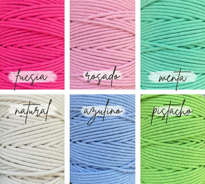 Mini Reposera de Macramé para Niños | 6 Colores