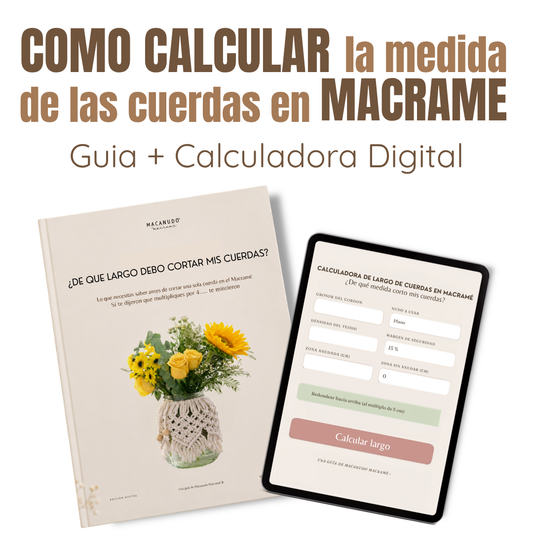 Guía de Cálculo de Largo de Cuerdas (PDF descargable) + Calculadora Digital