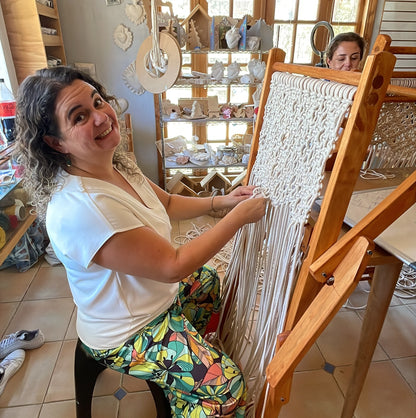 Kit Reposera en Macrame / Materiales + Curso Online