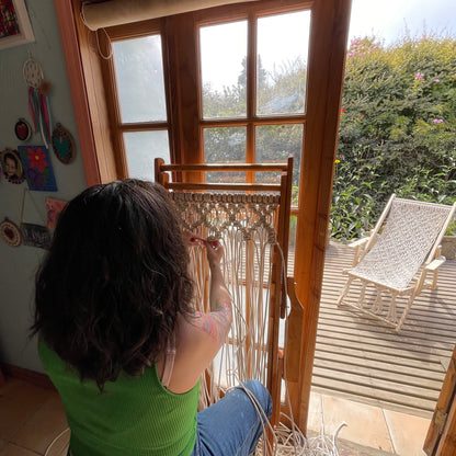 Kit Reposera en Macrame / Materiales + Curso Online